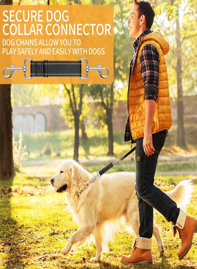Woosuke 4 Pack Prong Collar Safety Clips, Nylon Colorful Dog Safety Clip for Prong Collar, Adjustable Leash Connector, Double Ended Backup Clasp for Dog Harness - Image 4