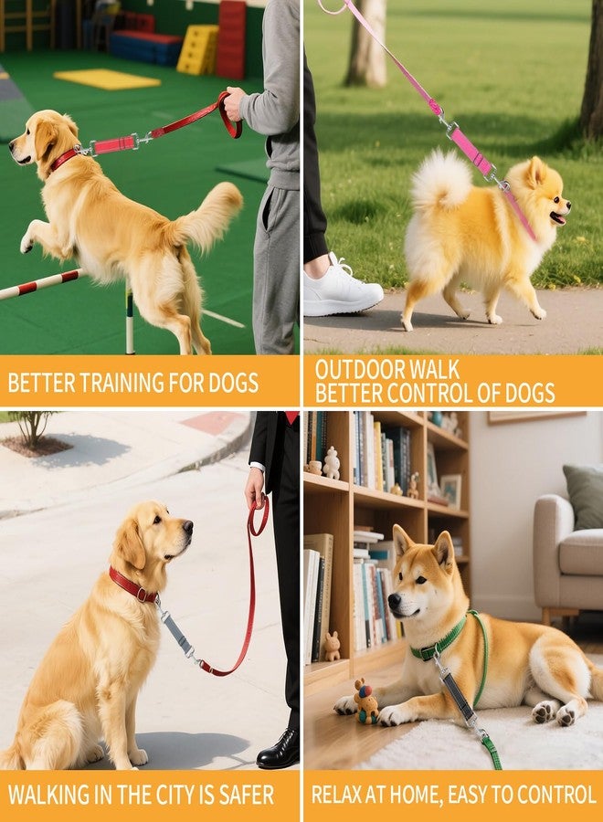 Woosuke 4 Pack Prong Collar Safety Clips, Nylon Colorful Dog Safety Clip for Prong Collar, Adjustable Leash Connector, Double Ended Backup Clasp for Dog Harness - Image 5