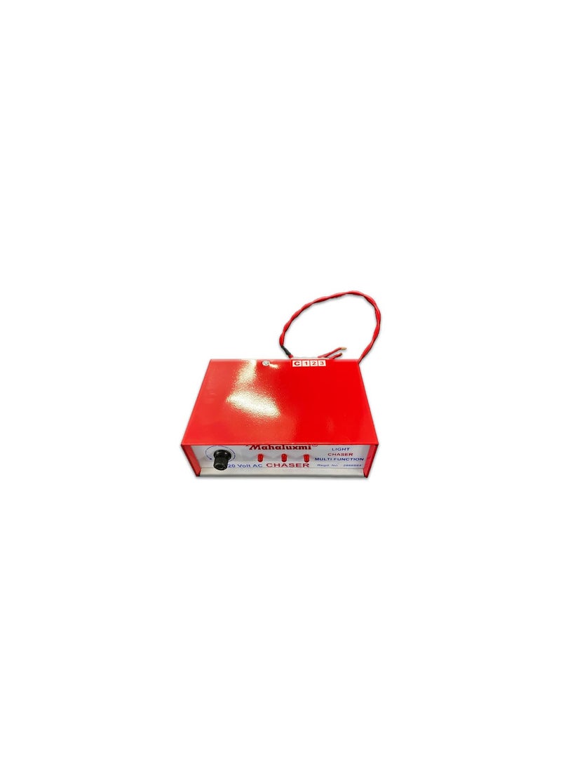 MAHALUXMI MAHALUXMI 3 Line LED lari Light Chaser Multi Function 220 Volt AC Each Point 10 LED lari  - Image 2