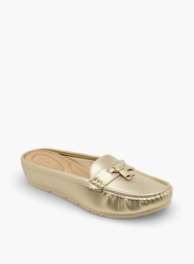Le Confort  Textured Slip-On Mules for Women | Best Price UAE