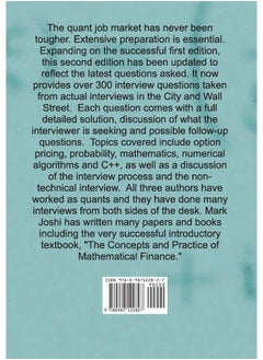 Quant Job Interview Questions and Answers (Second Edition)  - Image 1