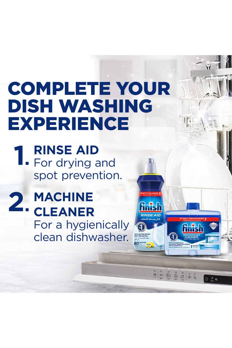 Finish Powerball Quantum Dishwasher Tablets Lemon Sparkle Scent 2 x 21 Tabs - Image 5