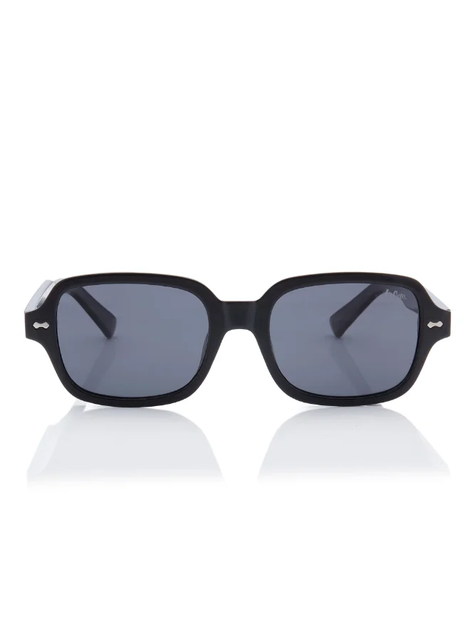 لي كوبر Polarized Sunglasses Grey Frame Grey Mirror Lens 53mm  - LC1213C01