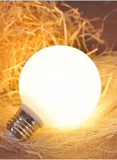 6W LED G80 Edison Light Bulb Soft White 3000K 450lm E27 Medium Base Milky Glass Finishing Perfect for Vanity Makeup Mirror Droplight Floor lamp