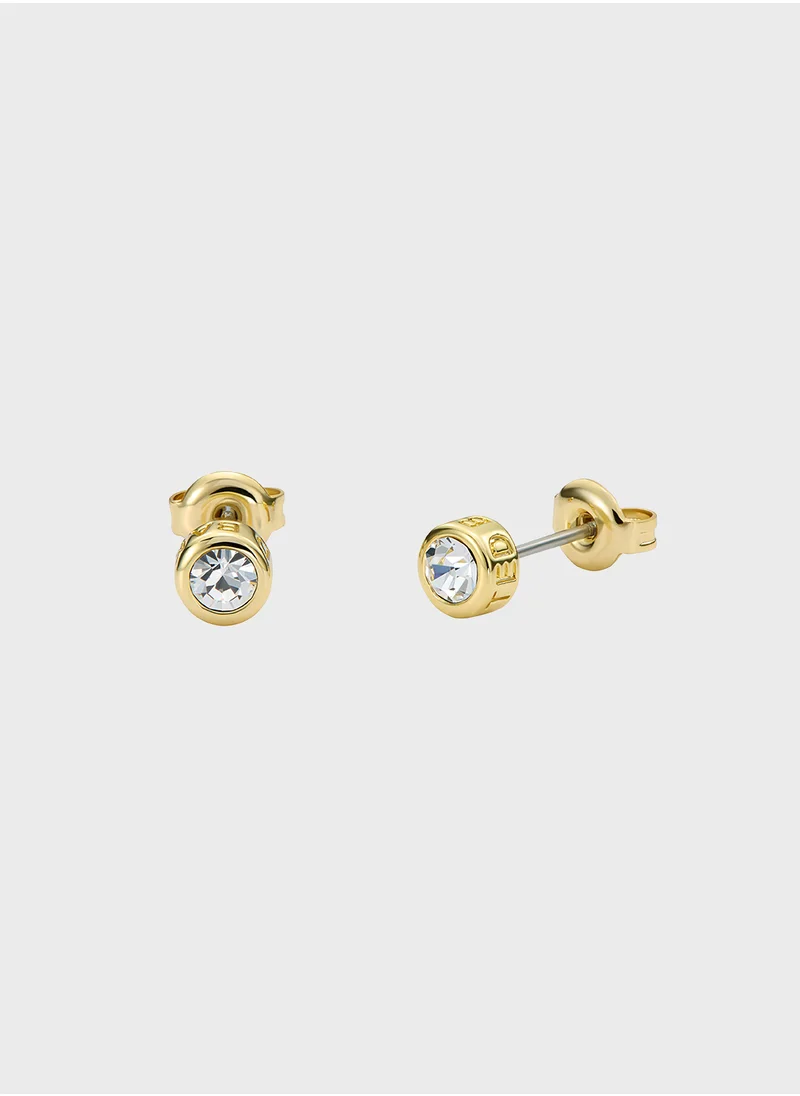 تيد بيكر Crystal Detail Stud Earrings