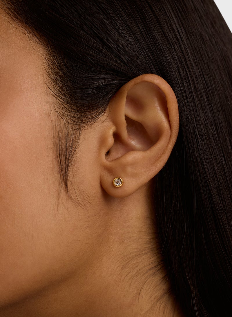 Ted Baker Crystal Detail Stud Earrings  - Image 4
