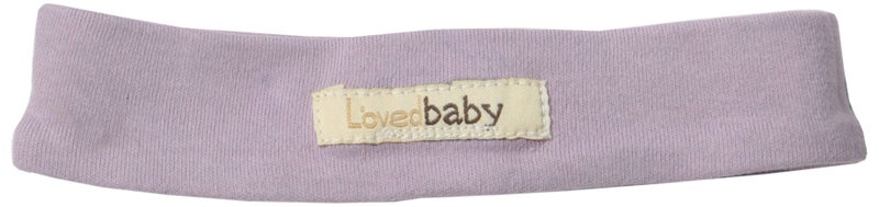L'ovedbaby Baby Girls' Organic Headband (Baby) - Lavender - 6-12 Months - Image 4
