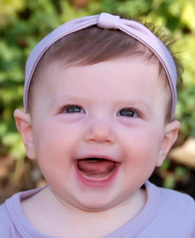 L'ovedbaby Baby Girls' Organic Headband (Baby) - Lavender - 6-12 Months - Image 2