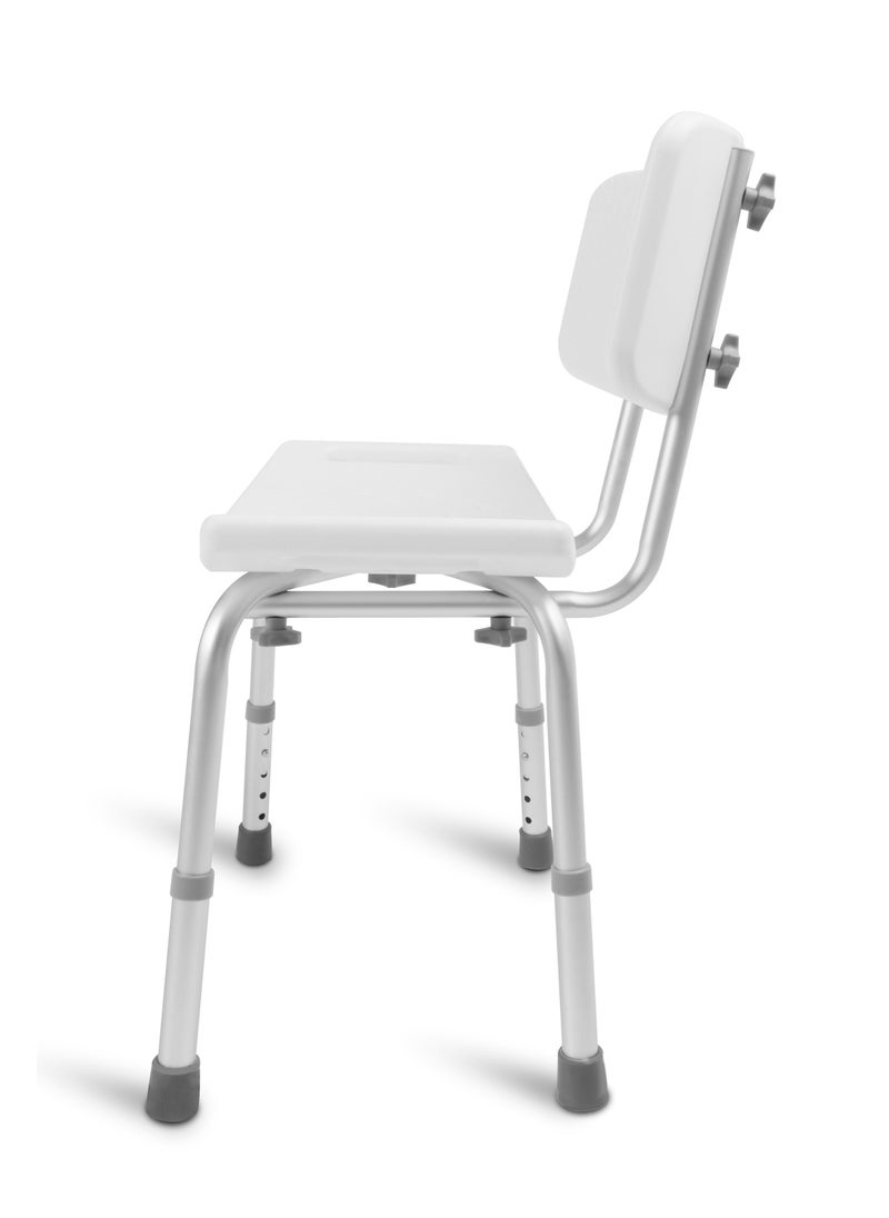 Adamsmed - Shower Chair with Backrest - Image 1