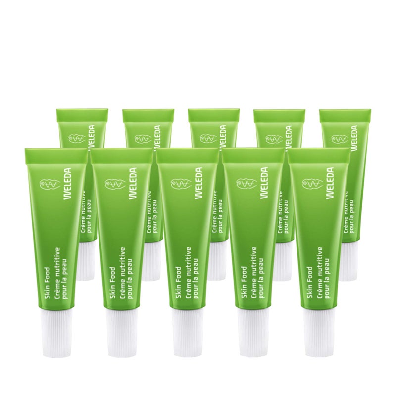 Weleda Skin Food Original Ultra-Rich Body Cream, .34 Fluid Ounce (Pack of 10), Travel Size, Plant Rich Moisturizer with Pansy, Chamomile and Calendula, TSA Compliant - Image 1