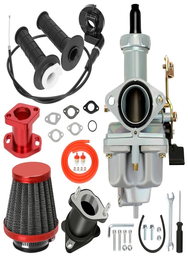 CILOYU PZ27 Carburetor Kit Throttle Assembly for Predator 212cc 196cc Coleman CT200U KT196 TaoTao Coolster CG 125cc 150cc 250cc Engine XR100 ATV Dirt Pit Bike Baja Mini Bike Go Kart Parts - Image 1