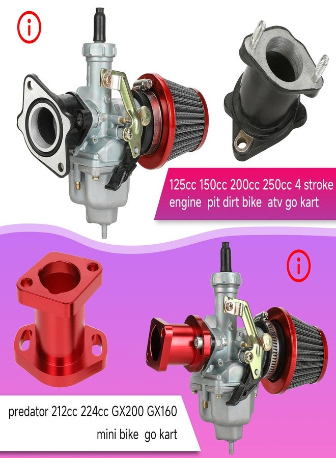 CILOYU PZ27 Carburetor Kit Throttle Assembly for Predator 212cc 196cc Coleman CT200U KT196 TaoTao Coolster CG 125cc 150cc 250cc Engine XR100 ATV Dirt Pit Bike Baja Mini Bike Go Kart Parts - Image 2