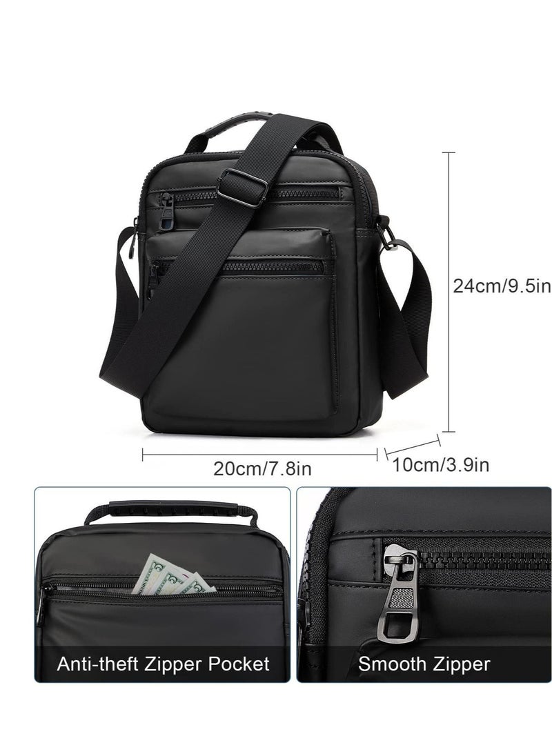 Generic Crossbody Bag for Men, Shoulder Phone Passport, Small Side Bags Black  - Image 3