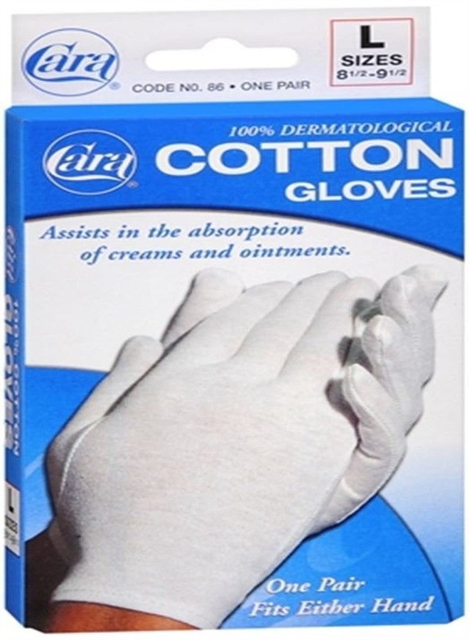 Cara 86 Large Cotton Derm Glove
