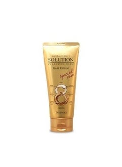 Deoproce Natural Perfect Solution Cleansing Foam Gold Edition 170g  Korean Skin Care for Radiant Complexion