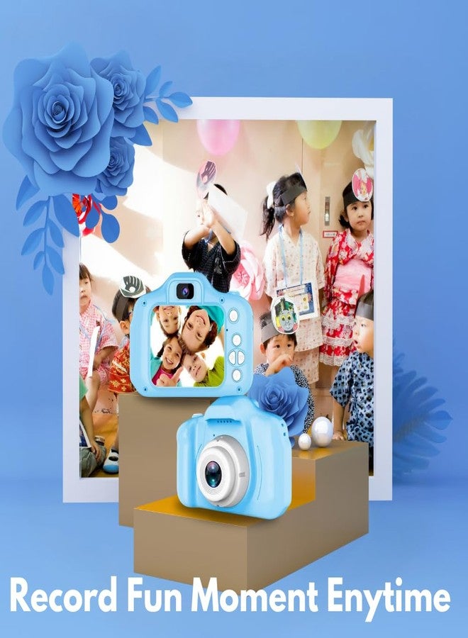 Crazy Sutra? Kids Camera for Girls & Boys | 13MP 1080P HD Digital Selfie Camera Toy for Toddlers | Perfect for Christmas & Birthday Gift for Children (Blue) - Image 2