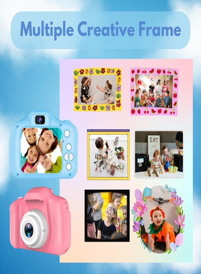 Crazy Sutra? Kids Camera for Girls & Boys | 13MP 1080P HD Digital Selfie Camera Toy for Toddlers | Perfect for Christmas & Birthday Gift for Children (Blue) - Image 4