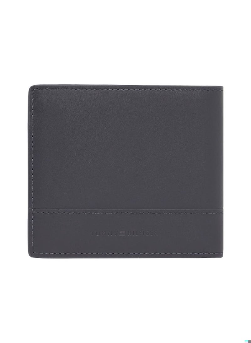 TOMMY HILFIGER Men's Corporate Bifold Wallet - Leather, Blue  - Image 2