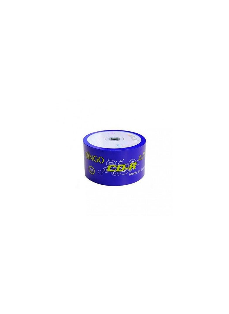 Bingo Bingo Media CD 50 pieces of readable size 700 MB type 2X - 56X 80min 700mb taiwan  - Image 4