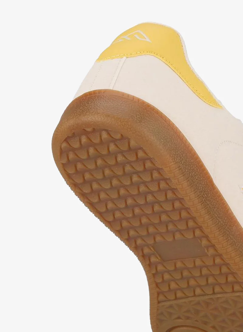 Oaklan By Shoexpress YELLOW Women Hook & Loop Ankle Sneakers for Women | Best Price UAE