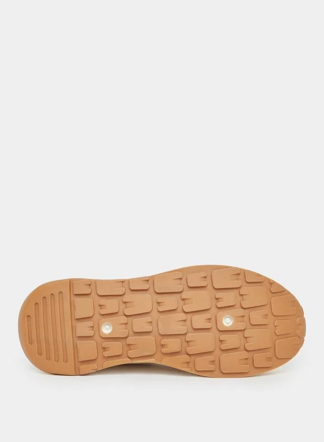 Styli Styli Panelled Lace up Sneakers