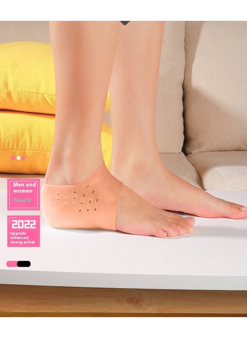 Height Increase Insoles – 4CM Gel Heel Pads with Arch Support, Cushion Shoe Inserts, Invisible Heel Lift, Heel Cups & Protectors for Comfort and Shock Absorption - Image 3