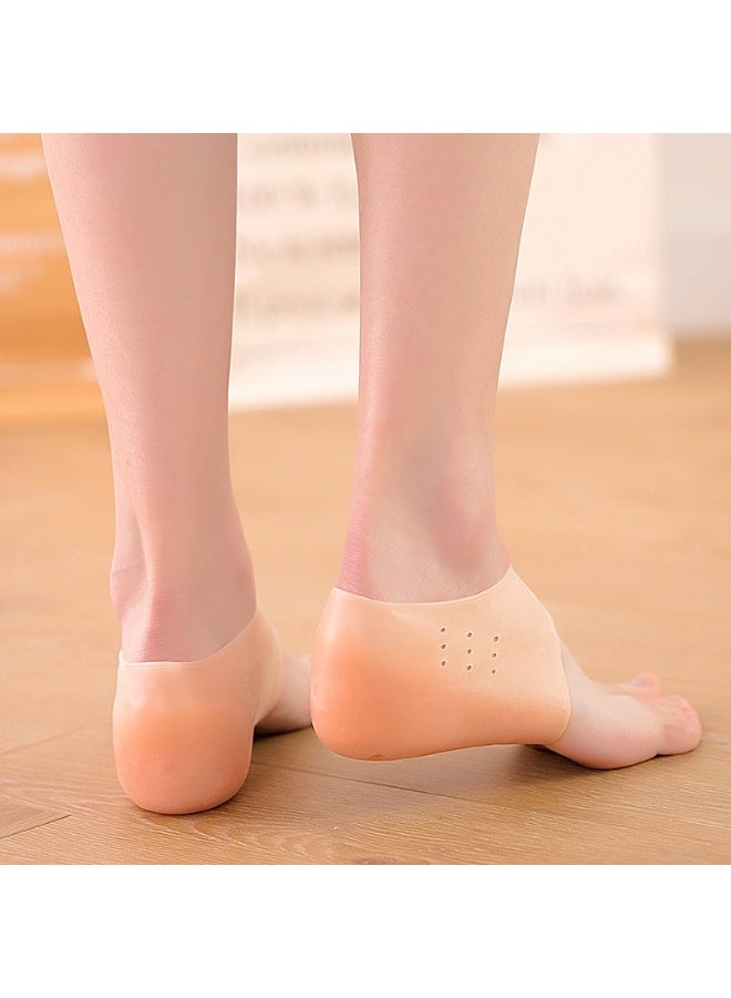Height Increase Insoles – 4CM Gel Heel Pads with Arch Support, Cushion Shoe Inserts, Invisible Heel Lift, Heel Cups & Protectors for Comfort and Shock Absorption - Image 2