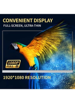 V2COM V2CM Portable Monitor 15.6" FHD 1080P Screen IPS 1920×1080 HDR Display with Type C/Mini HDMI Port and Speakers PU Case Cover, Compatible with PC, Laptop, MacBook, Xbox  - Image 2