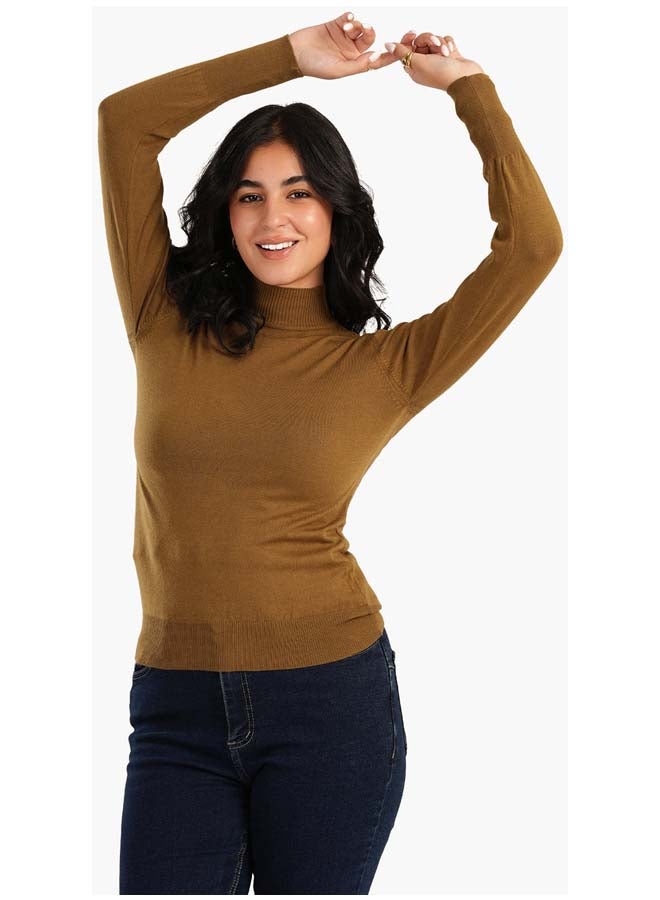 Carina Pullover with Buttoned Shoulder - Image 1