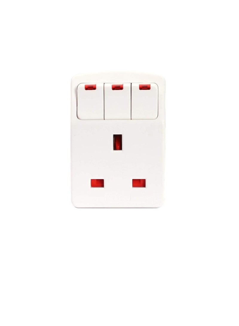 13Amp Adaptor with individual Switches - Image 2