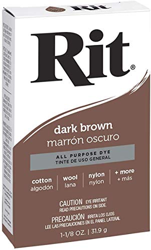 Rit All-Purpose Powder Dye, Dark Brown - Image 1