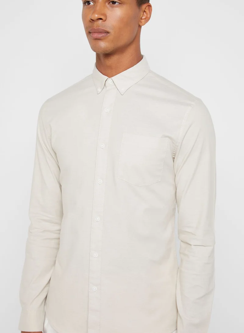 TOPMAN Skinny Fit Shirt