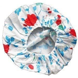 CHAMELI Reusable Waterproof Elastic Eva Free-Size Bathroom Shower Caps - For Homes, Spas, Salons, Hair Treatment, Beauty Parlors multicolor and print may vary - Image 2
