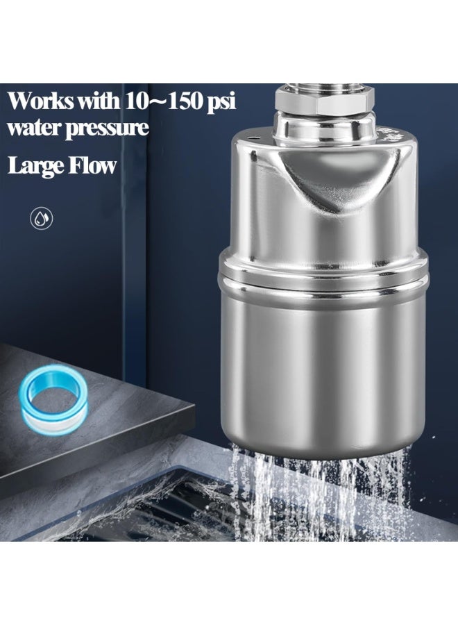 1/2'' Automatic Water Level Control Valve Auto Shut Off Ball Mini Float Valve 304 Stainless Steel Float Valve  - Image 4