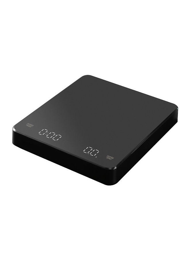 Digital Coffee Scale with Timer LED Screen Espresso Scale Built-in Battery 3kg Max.Weighing 0.1g High Precision Measures in oz/ml/g Kitchen Scale for Pour Over and Drip   Coffee