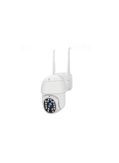 Smart surveillance camera with excellent clarity, supports mobile connection, equipped with Wi-Fi and various alarm systems, supports cloud storage, memory card, and waterproof microphone.