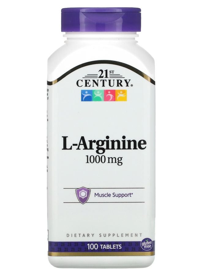 L-Arginine 1000 mg 100 Tablets