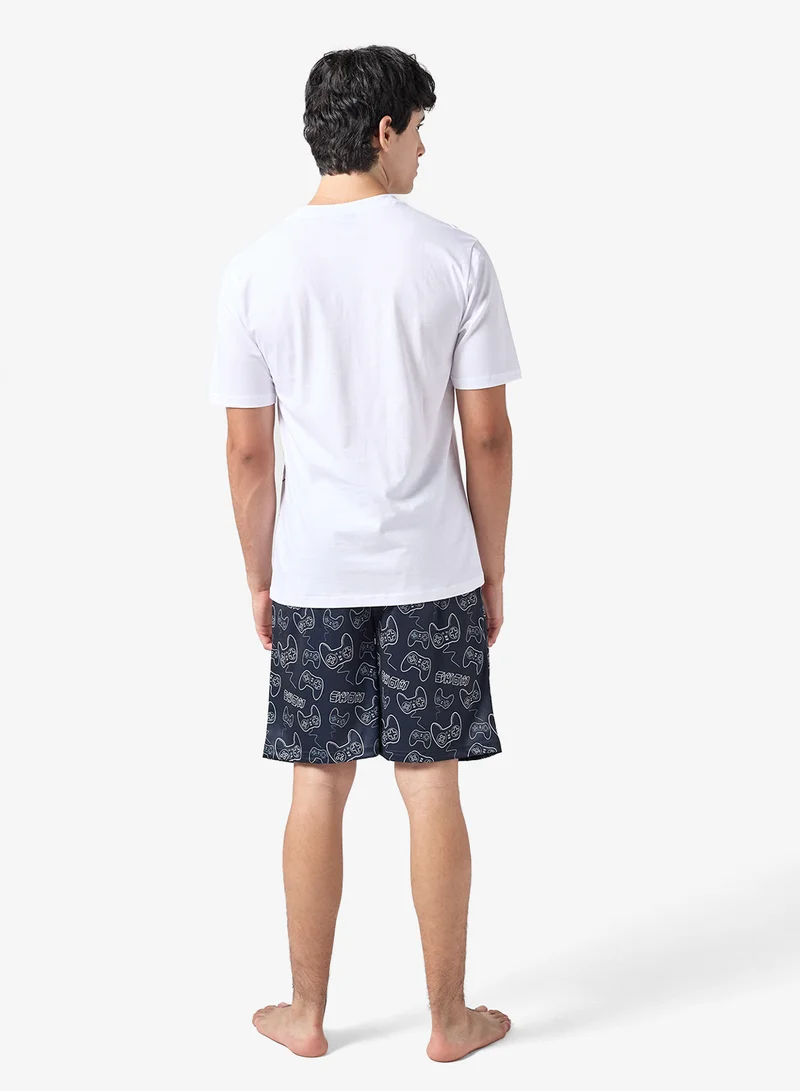 Seventy Five Nightwear T-Shirt & Shorts Sets