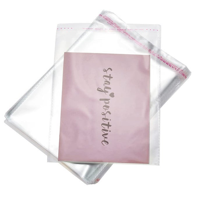 200 PCS 7 X 9 THICK CLEAR RESEALABLE CELLO SEAL CELLOPHANE BAGS SELF ADHESIVE PACKING BAKERY PRINTS PHOTOS CARDS GIFT POLY CELLOPHANE BAG