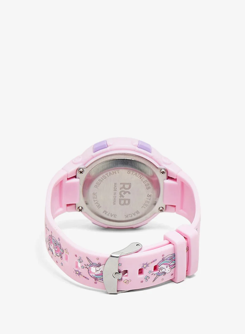 أر أند بي Printed Digital Watch