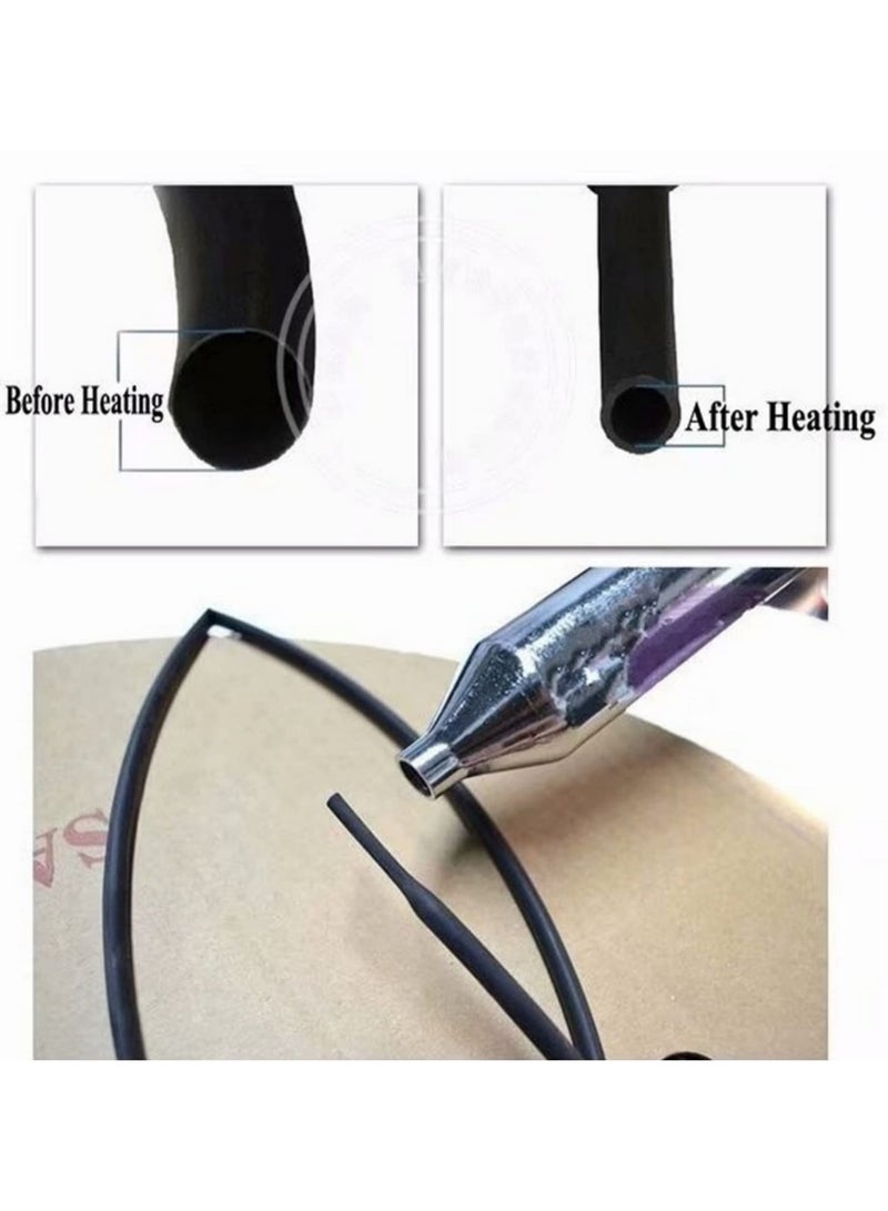530pcs Heat Shrink Tubing Kit Insulation Shrinkable Tube Assortment Electronic Polyolefin Wire Cable Sleeve Tubes 2:1 Ratio for Wire Cable Wrap and Protection  - Image 4