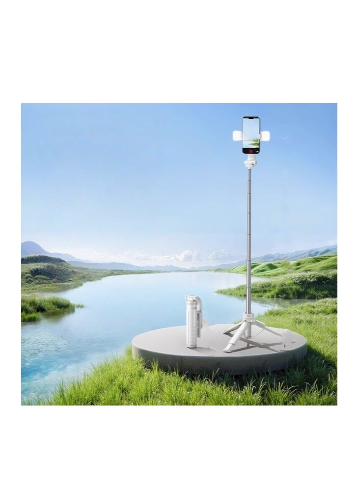 RTAKO Mini Selfie Stick Rotating Floor Tripod - Image 1