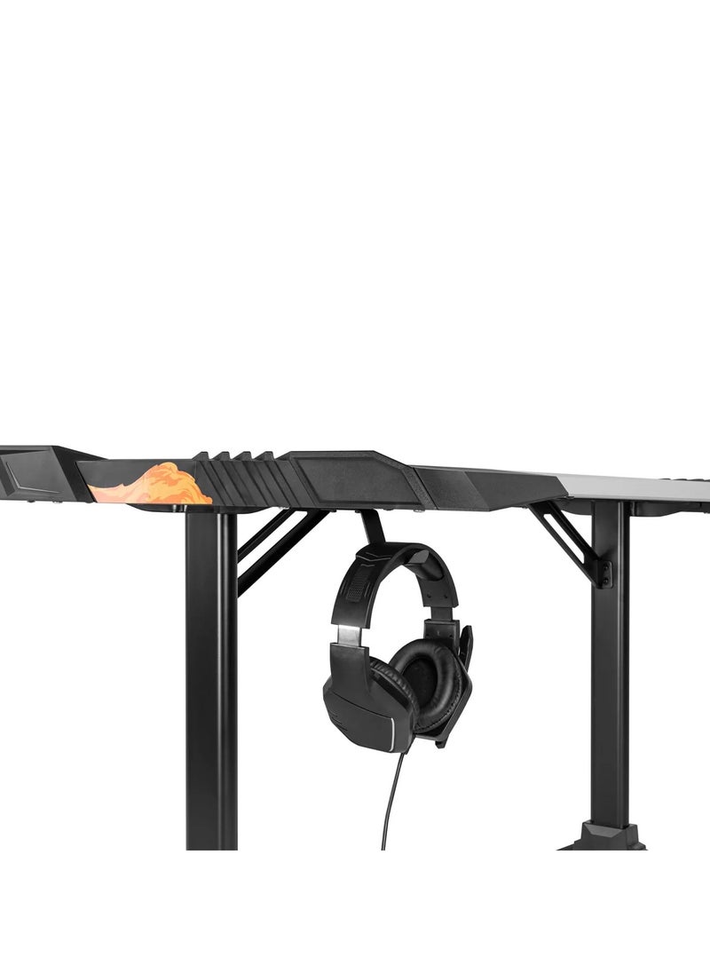 Skilltech - Deluxe RGB Lighting Gaming Desk With Steel Frame - Image 1