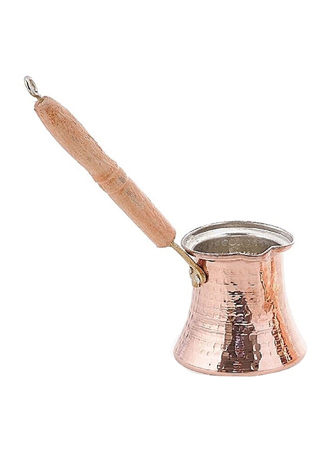 Elegant Design Ornate Detail Coffee Pot Copper 200 ml