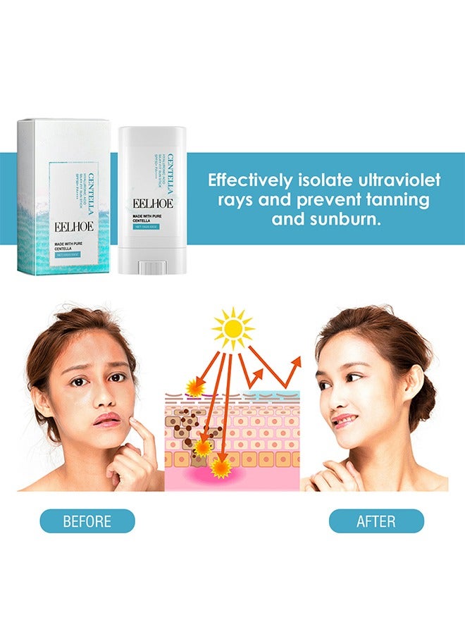 إيلهو كينتيلا هيالوريك حمض سيلكي فيت صن ستيك sPF50+ PA++++، لكريم واقي من الشمس مرطب مضاد للشيخوخة - Image 2