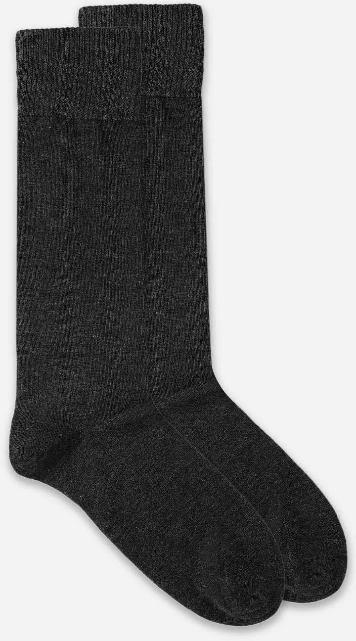 Mısırlı Egyptian Men's Bamboo Single Anthracite Long Socks M 62500 A