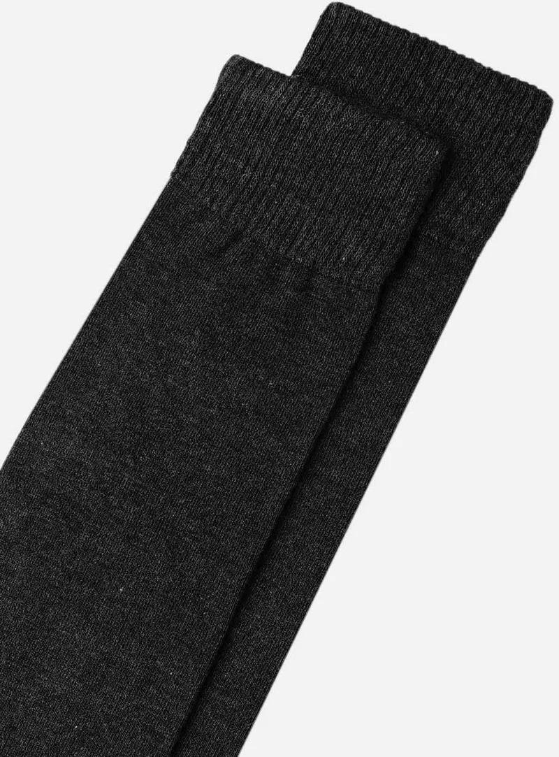 Mısırlı Egyptian Men's Bamboo Single Anthracite Long Socks M 62500 A