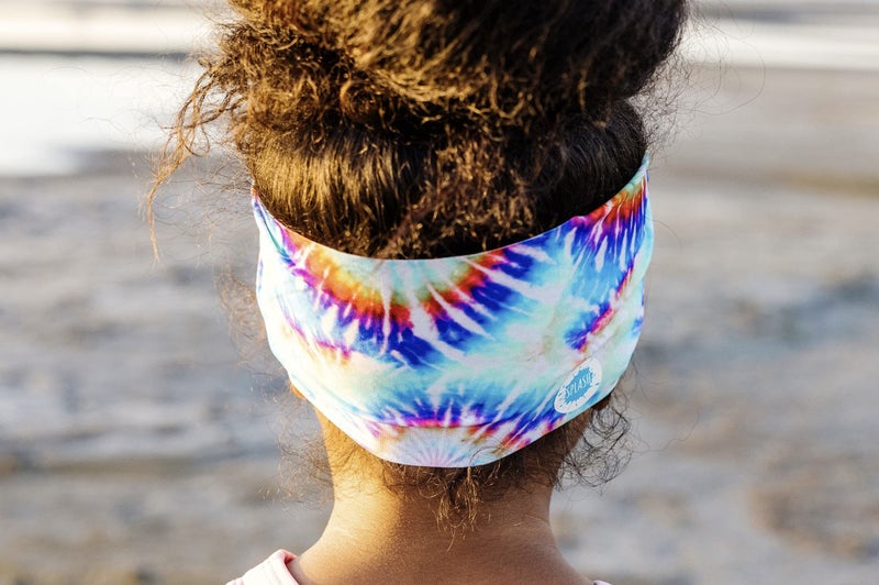 Splash Place KIDS SWIM GOGGLES with Fabric Strap - TIE DYE | Tangle-Free, Swimming Goggles for Kids, Comfy Fabric Strap Goggles - Tie Dye Goggles for Swimming - Image 5