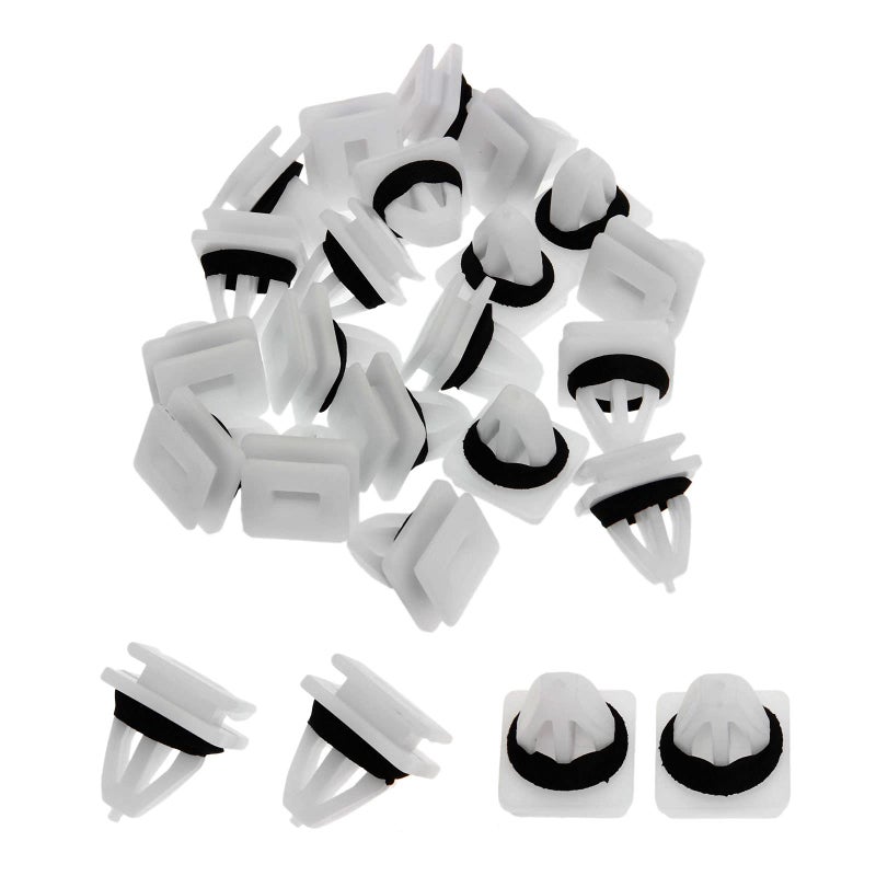 Mtsooning 20PCS Rocker Panel Moulding Clips Front Lower Fender Retainer Trim 91504SP1003 Replacment for Honda Acura Accord Civic CRV MDX RL RLX TL TLX ZDX