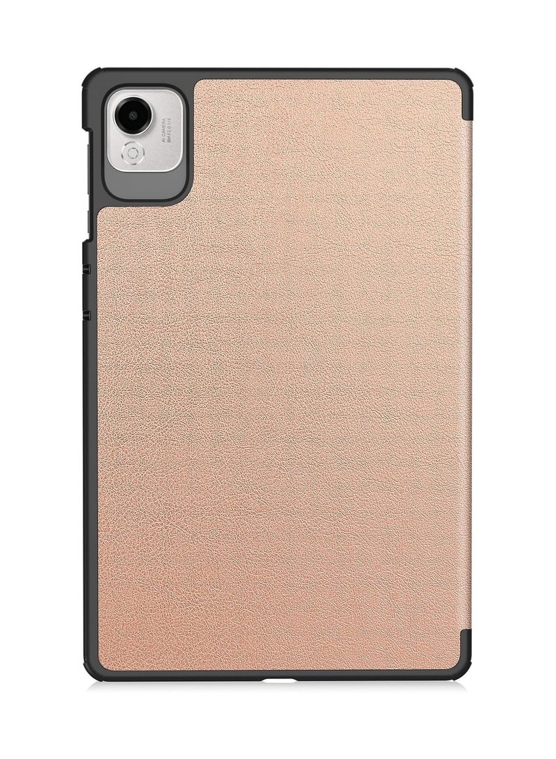 VKL Compatible for Honor Pad X9A 11.5 inch 2025 Released Case, Tri fold Slim Lightweight Shell Smart Protective Flip Cover with Multi-Angle Stand Wake&sleep for Pad X9A 2025 (Pink, 11.5") - Image 3